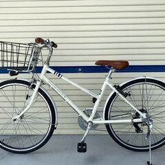 リサイクル自転車(2208-007)　クロスバイク(ブリヂストン)　２６インチ