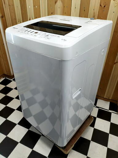 全自動洗濯機　Hisenseハイセンス　4.5kg ステンレス槽　HW-E4502　2019年製