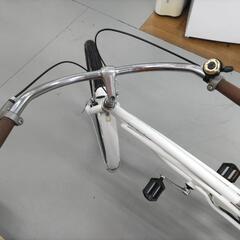 J030  ビーチクルーザー自転車  21technology  26インチ  ホワイト