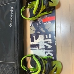 スノーボード+ビンディング+ケース ROME ローム AGENT 152cm