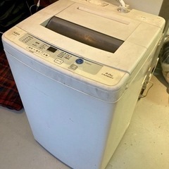 分解クリーニング済み 洗濯機 6kg AQUA AQW-S60E...