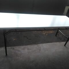会議テーブル　折り畳みテーブル　約180×60 　⑤