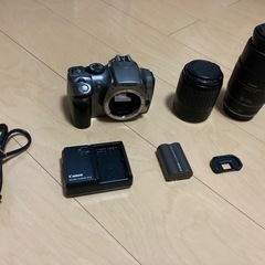 最終値下げ⭐️デジタル一眼レフカメラ Canon レンズ２本付き...