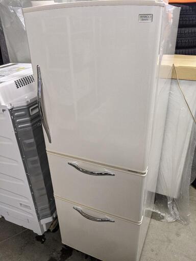 日立 HITACHI 3ドア冷蔵庫 R-S27ZMV 自動製氷機付き - 家具