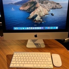 【ネット決済・配送可】極美品⭐︎完動品⭐︎iMac  21.5イ...