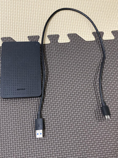 外付けHDD 500GB BUFFALO