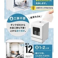 他多数断捨離】食洗機 ラクアmini