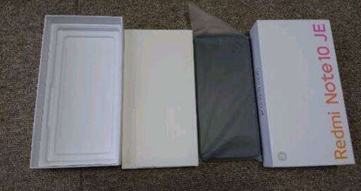 未使用品シムフリー (SIM Free)スマホ Redmi Note 10JE