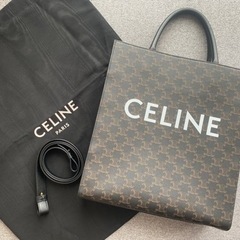 CELINE (セリーヌ)ロゴ　メンズ　トートバッグ
