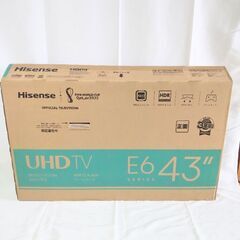 ハイセンス　43E6G(43A6G)　4Kテレビ