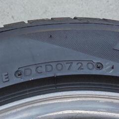 (取引中)スプリントハート&BSプレイズ  14x6.5J+45 100-4H  185/55-14 4本セット