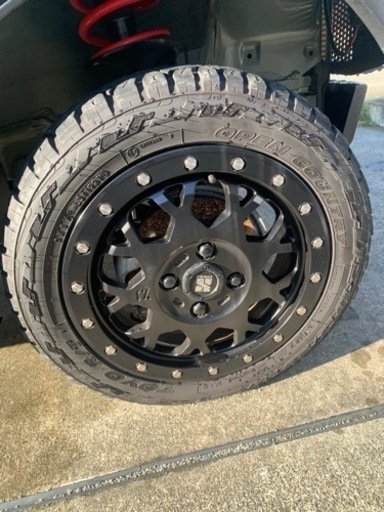 エクストリームＪ　ＸＪ04　155/65Ｒ14　オープンカントリーＲＴ付