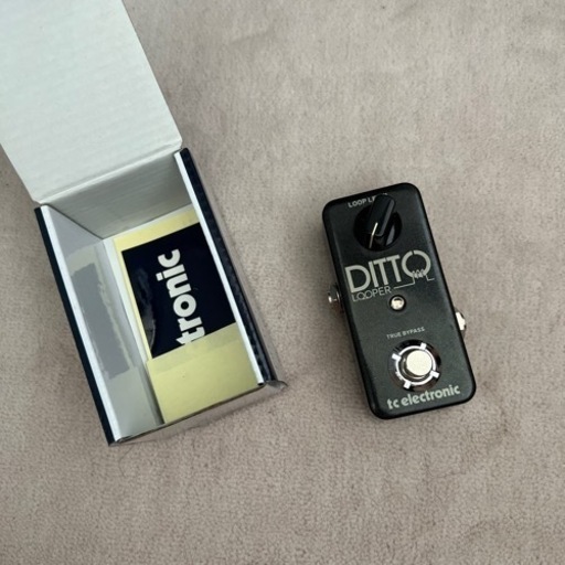 エレキギター用ルーパー　DITTO tc electronic（箱付き）