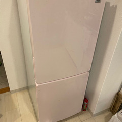 【ネット決済】ハイアール冷蔵庫　148L  ピンク