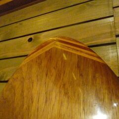 【3/19終了】NOCE カフェテーブル 丸テーブル 60cm 無垢材 スチール-希少　6\'11 　マメ増田プロデュース　anela（アネラ）のミッドレングス