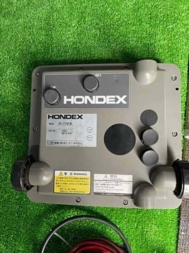ホンデックス魚探 HE-71GPII 振動子TD28新品 【公式通販】