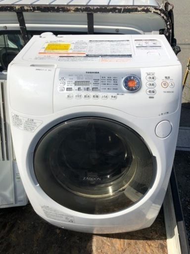 配送可能【✨乾燥機能付き!!✨】TOSHIBA 9.0kg ドラム式洗濯機 TW-Z82SL