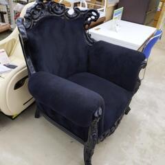 ⭐️珍品です⭐️ アンティークチェア レトロ インテリア 1Pソファ 西欧風 書斎 0825-01