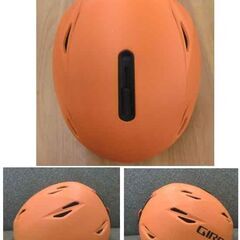 スキーヘルメット GIRO/ジロ Mips GRID SPHERICAL Mサイズ 55.5-59cm マットオレンジ スノボ プロテクター 札幌 西野店
