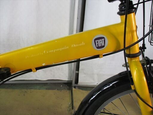 C147☆￥9800スタート☆整備済み 中古折りたたみ自転車 【FIAT