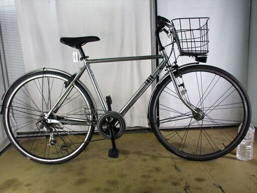 C150　限定特価　クロス整備済み★ブリヂストン　MARK　ROSA★ 中古自転車 【　シルバー　27インチ 】