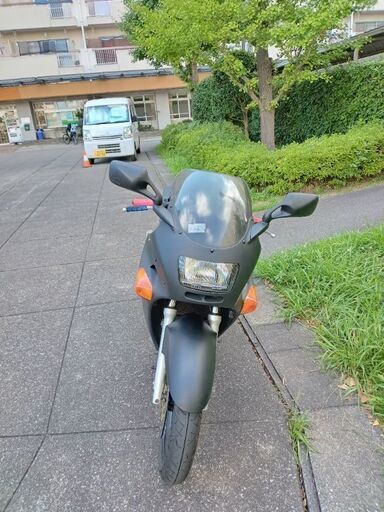 即乗車OK カワサキzzr250ccマットブラックカラー 良いエンジン新しい