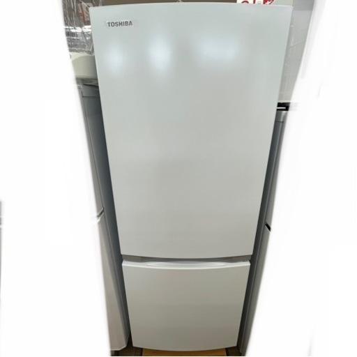 TOSHIBA  ノンフロン冷凍冷蔵庫 153L 2020年製(ジ030)