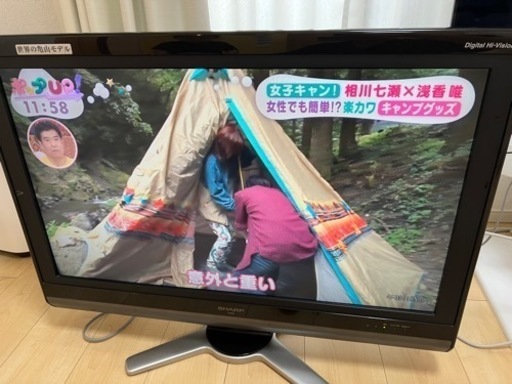 2010年製シャープテレビ