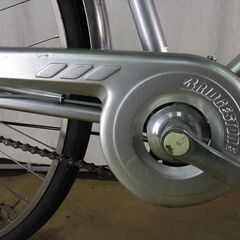 C154　限定特価　整備済み★ブリヂストン　シングルスター★ 中古自転車 【シルバー　27インチ 】