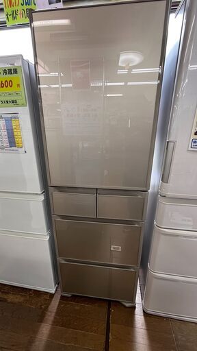 2019年製！ HITACHI 401L 5ドア ガラストップ冷凍冷蔵庫！！