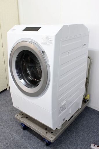東芝/TOSHIBA TW-127XP1L ドラム式洗濯乾燥機 洗濯12kg/乾燥7kg 左開き 除菌機能 グランホワイト 2021年製 中古家電 店頭引取歓迎 R6354)