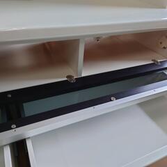 松田家具　ジュピター　ダウンライト付きハイタイプTVボード【愛品倶楽部柏店】