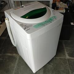 TOSHIBA　5キロサイズ洗濯機、お売りします。③