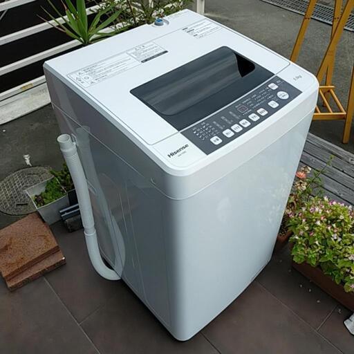 美品!　Hisense 5,5キロサイズ洗濯機、お売りします。