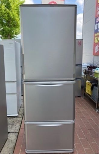 9/6 値下げ⭐️人気⭐️2019年製 SHARP 350L 冷蔵庫 SJ-W351E-S どっちもドア シャープ