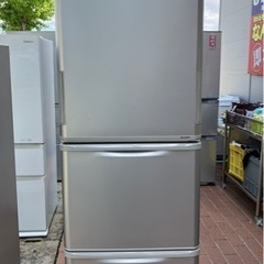 SHARP SJ-W351E-S 冷蔵庫 350L・どっちもドア 2019年製