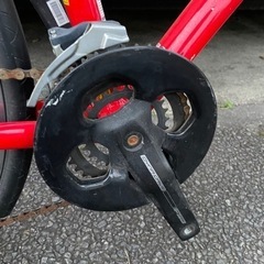 中古 クロスバイク TREK/トレック FX3 身長155-165cm 2017 定価7.9万円 レッド 700c 