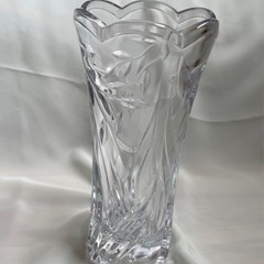 【ネット決済】曽我ガラス　ローレルリーフ フラワーベース　花瓶
