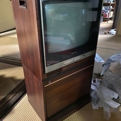 レトロなテレビ