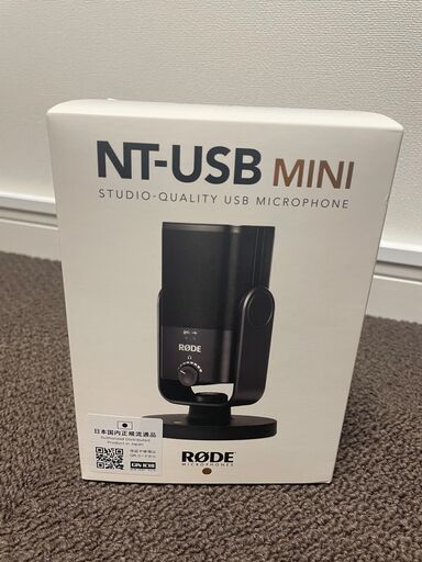 ロードマイク RODE NT-USB Mini（新品） マイクスタンド（未使用）