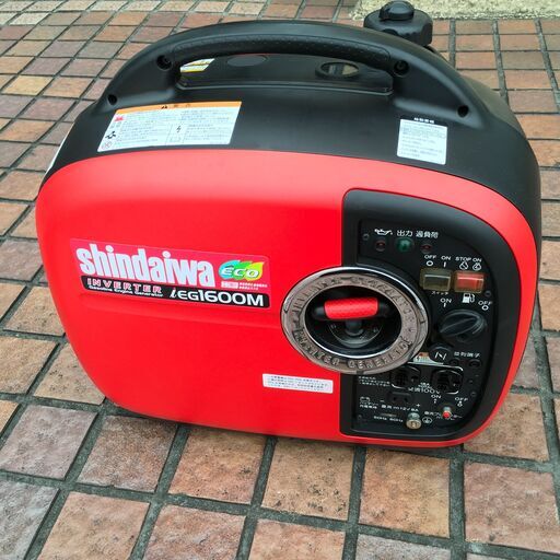 新ダイワ IEGI1600 インバーター発電機 1600W【市川行徳店】【店頭取引限定】【中古】管理番号：ITTW5DYYK9H2 新ダイワ IEGI1600 インバーター発電機 1600W【市川行徳店】【店頭取引