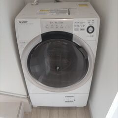 ドラム式洗濯機　シャープ ES-S70　売ります。