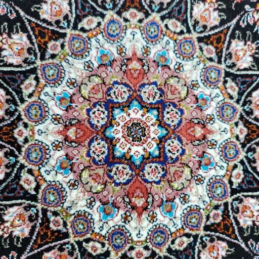 ペルシャ絨毯 ウール イラン製 50×84cm (数量限定) (約 1.5 キログラム)12123
