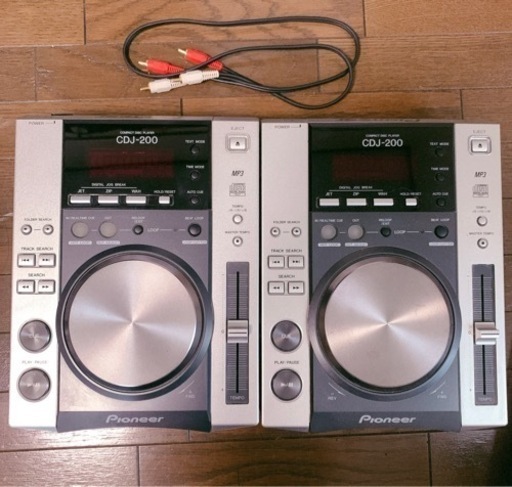 (8/26まで)Pioneer CDJ-200 中古品 2台