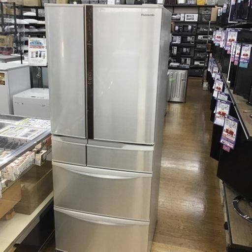 #H-92【ご来店頂ける方限定】Panasonicの6ドア冷凍冷蔵庫です