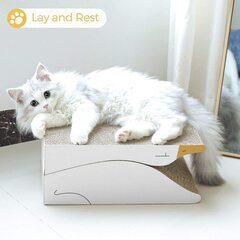 猫　爪とぎ　折畳　ハイハイアヒル　