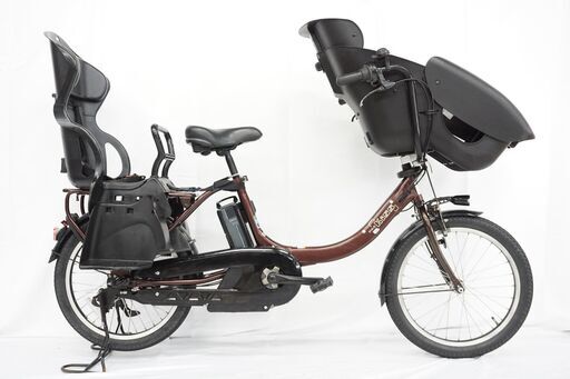 YAMAHA 「ヤマハ」 PAS Kiss Mini UN 2017年モデル 電動アシスト自転車 電動自転車 ママチャリ 3人乗り 3722082000001