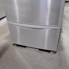 Panasonic 470L 6ドア冷凍冷蔵庫 NR-FTM476S-N 2012年製 足元カバー欠品