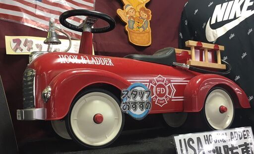消防車 HOOK\u0026LADDER 乗物  FIRE CHIEF アンティーク アメリカン レトロ