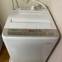 洗濯機5.0キロパナソニック2020年製
